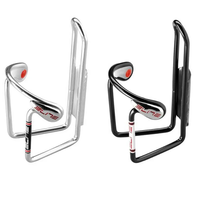 Elite Ciussi Gel Button Alloy Water Bottle Cage 1