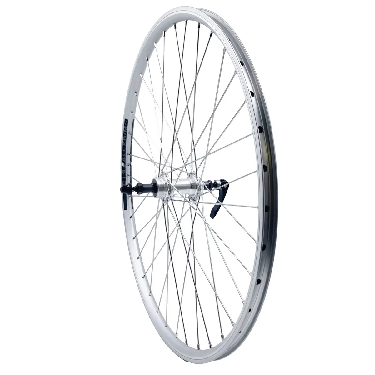 Alex Dc-19 26-Inch Rear Doublewall Qr 5-8 Speed Freewheel Wheel Silver 1