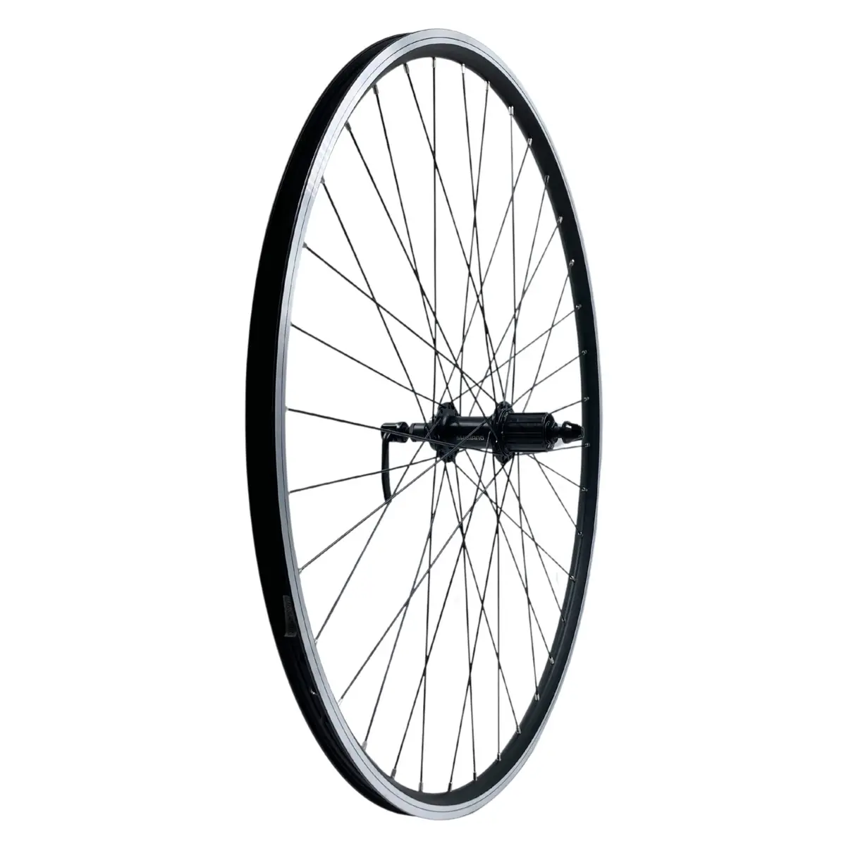Alex Dc19 700C 10X135 Rear Qr Hg Cassette Type Doublewall Wheel Black 1