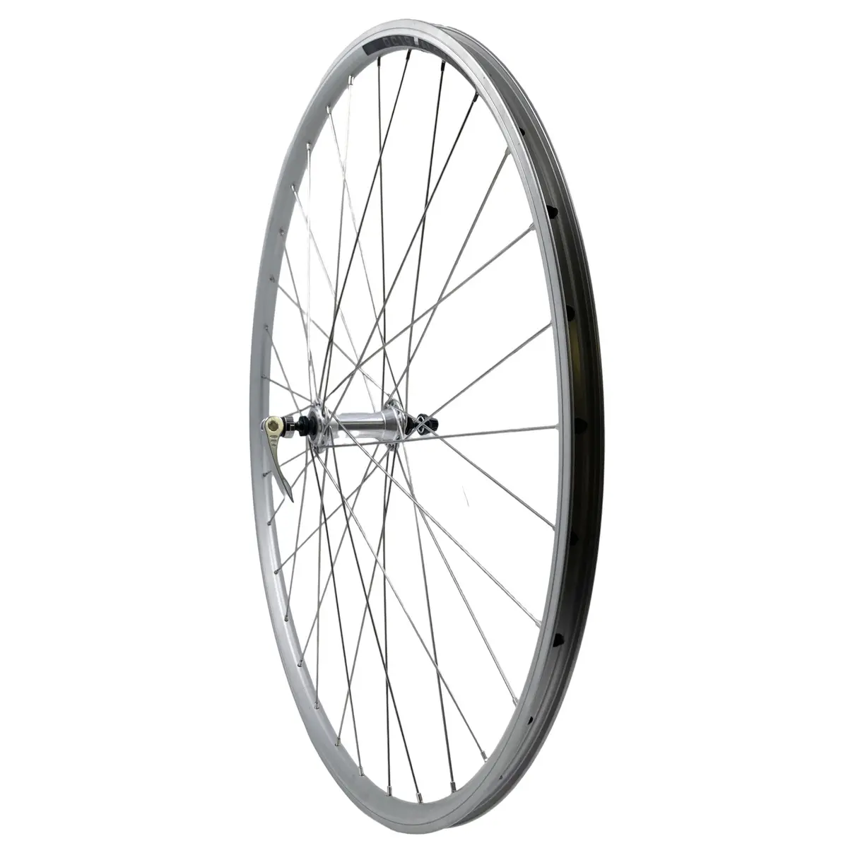Alex Dc19 700C Doublewall Hybrid Silver Qr Front Wheel 1