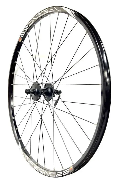 Sun Ringle Inferno 25 27.5-Inch 9X100mm Front Qr Shimano Hb-M475 Disc Wheel 1