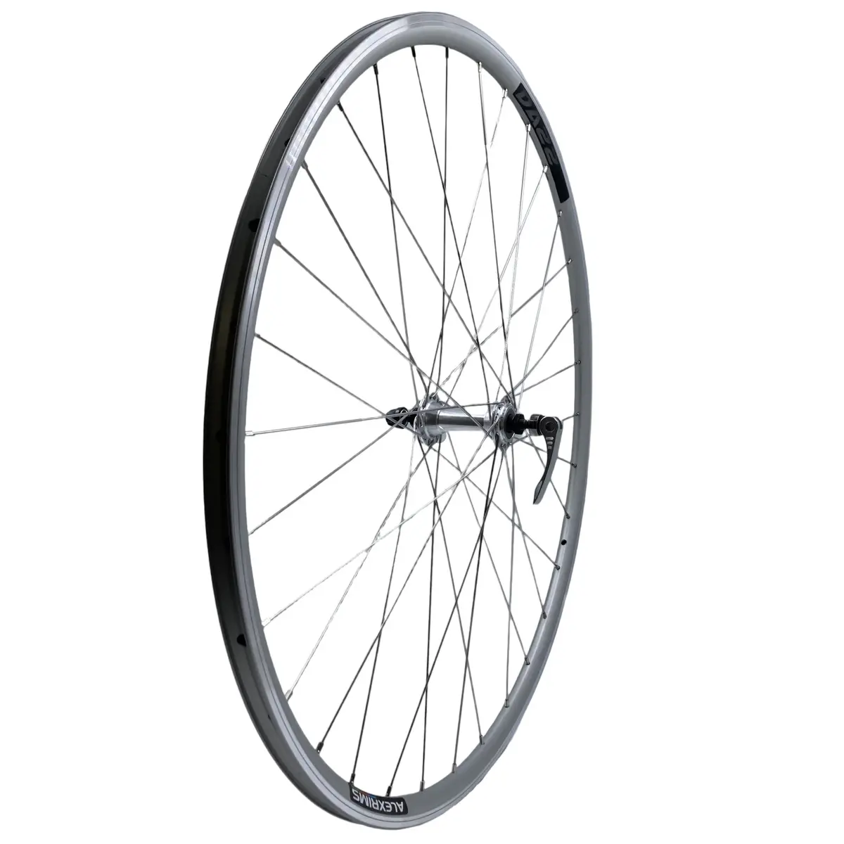 Alex Da22 700C 9X100 Qr Front Silver Road Bike Wheel 1