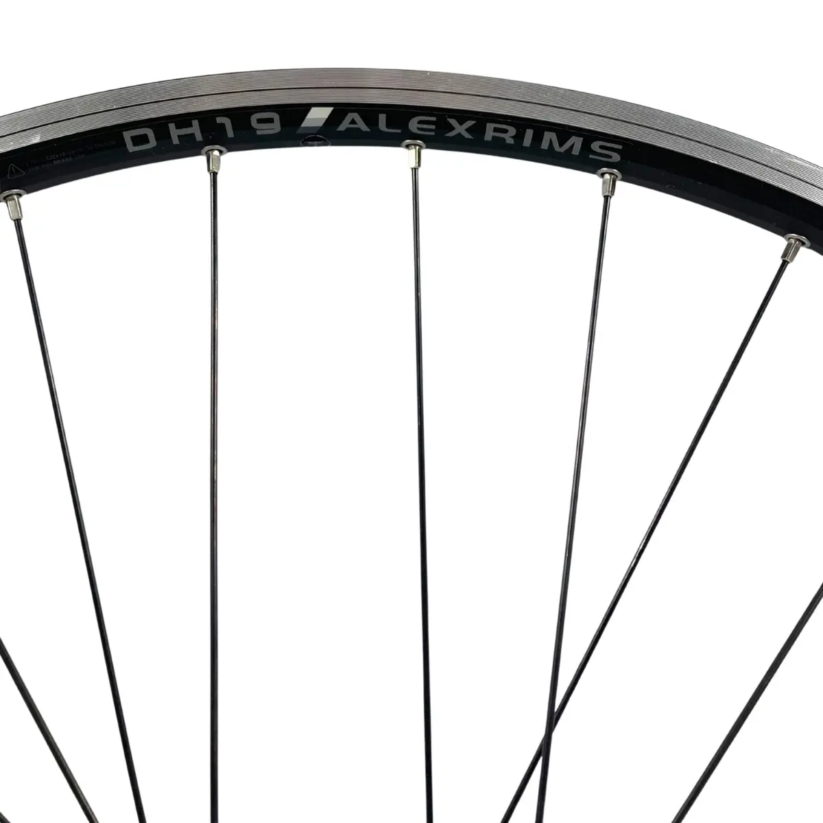Alex Dh19 700 Black Qr 9X100mm Front Doublewall Wheel 2
