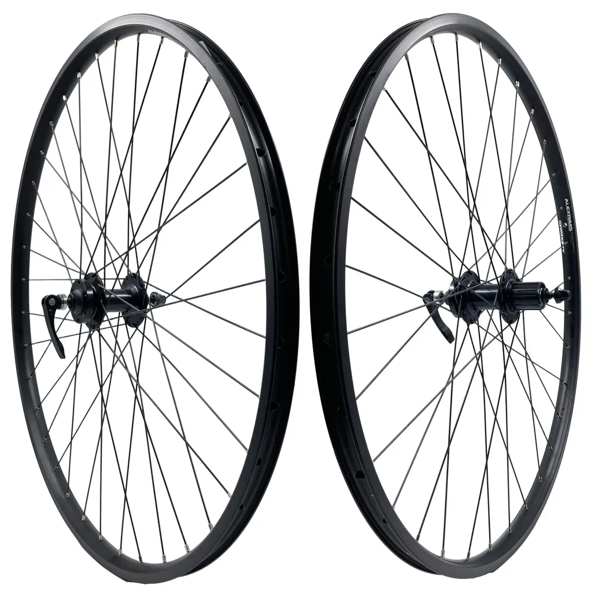Alex Adventurer2 29-Inch 9X100 Front And 10X135 Rear Qr Tubeless Hg Cassette Type Disc Black Wheelset 1