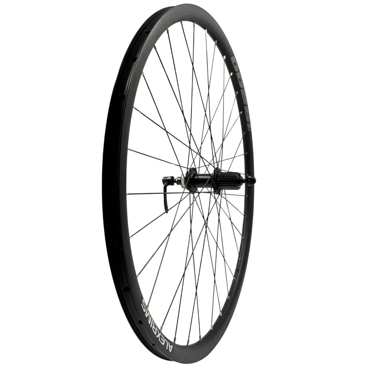 Alex Gd26 Black 700/29" Rear Tubeless Shimano Qc-300  Centerlock Disc Hg Gravel Wheel Qr 10X135mm 1