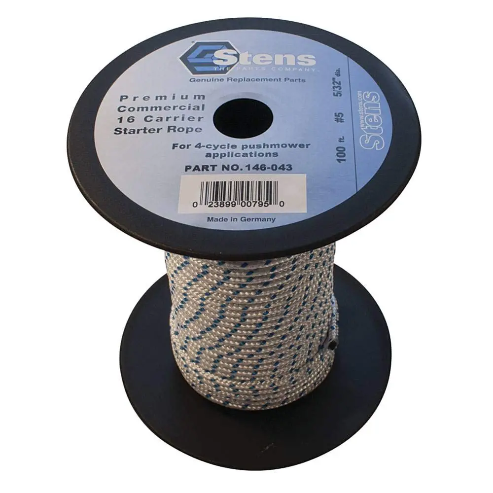 146-043 100' Solid Braid Starter Rope / #5 Solid Braid 1