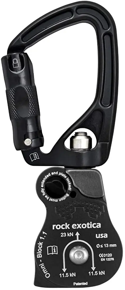 Rock Exotica Omni-Block 1.1" Swivabiner 1