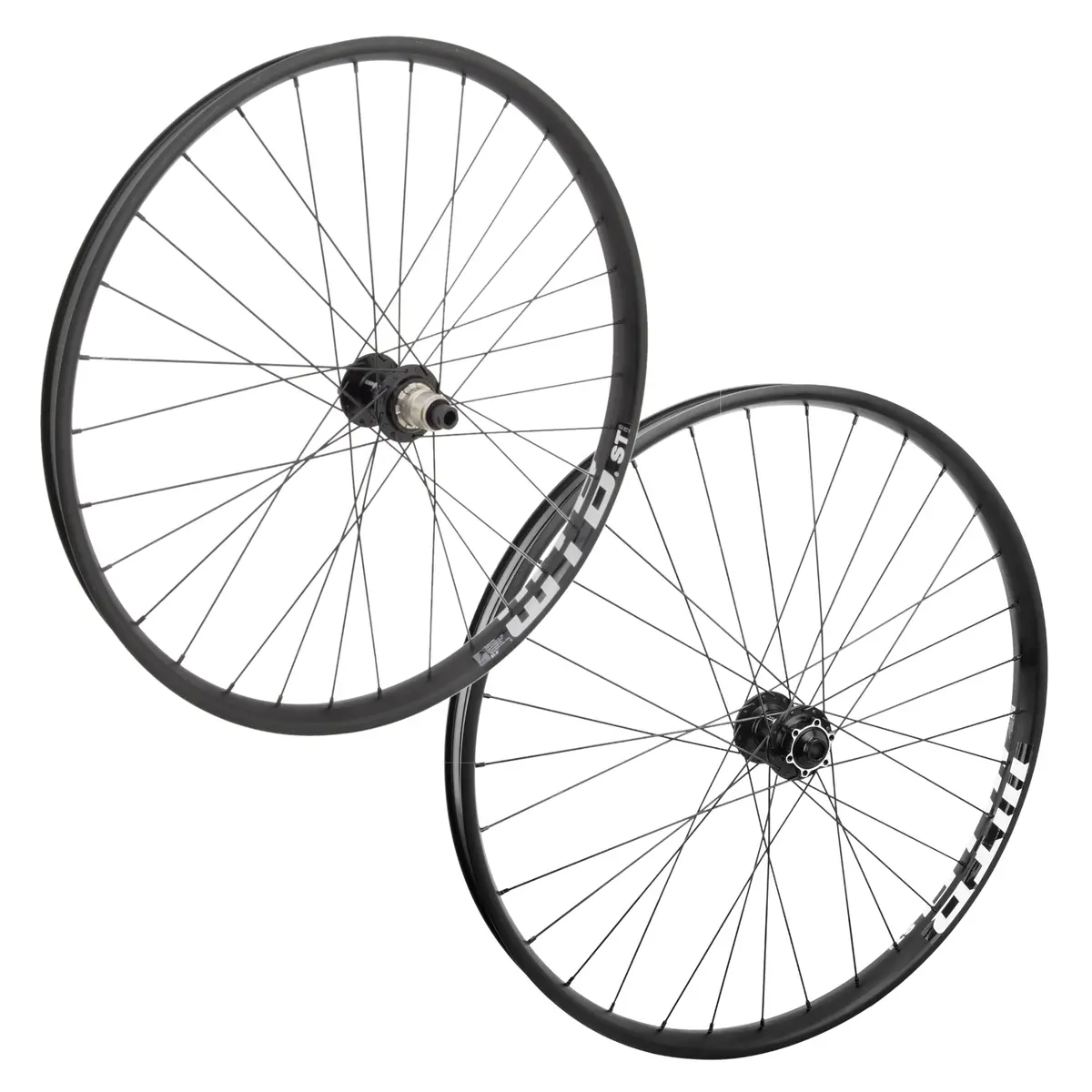 Wtb St Tcs 2.0 I35 27.5 Black 15X110 Ta 12X148 Ta Boost Xdr Tubeless 6-Bolt Disc Wheelset 1