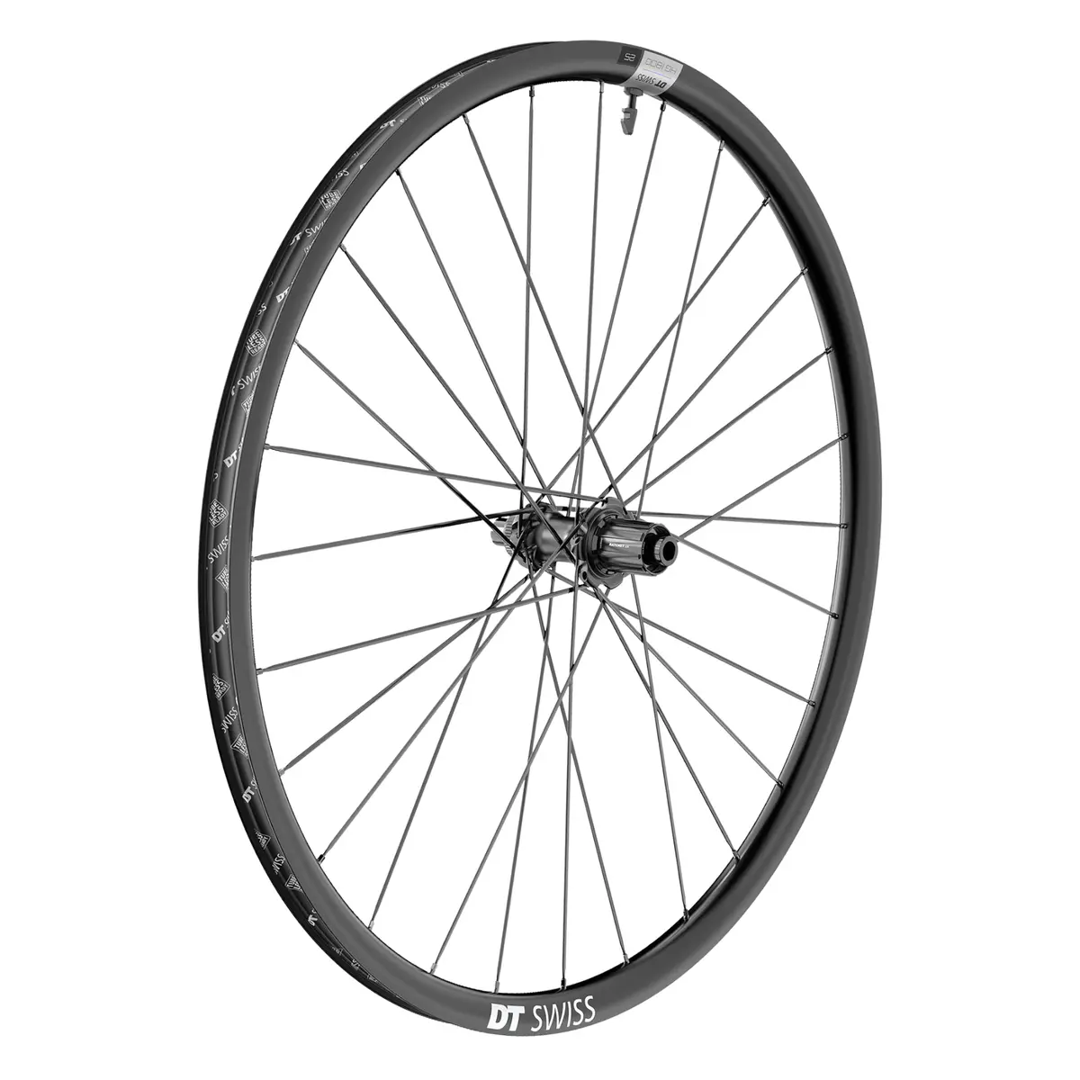 Dt Swiss Hg1800 Spline 700C 12X148 Ta Rear Boost Dt370 Hg12 Tubeless Centerlock Wheel 1