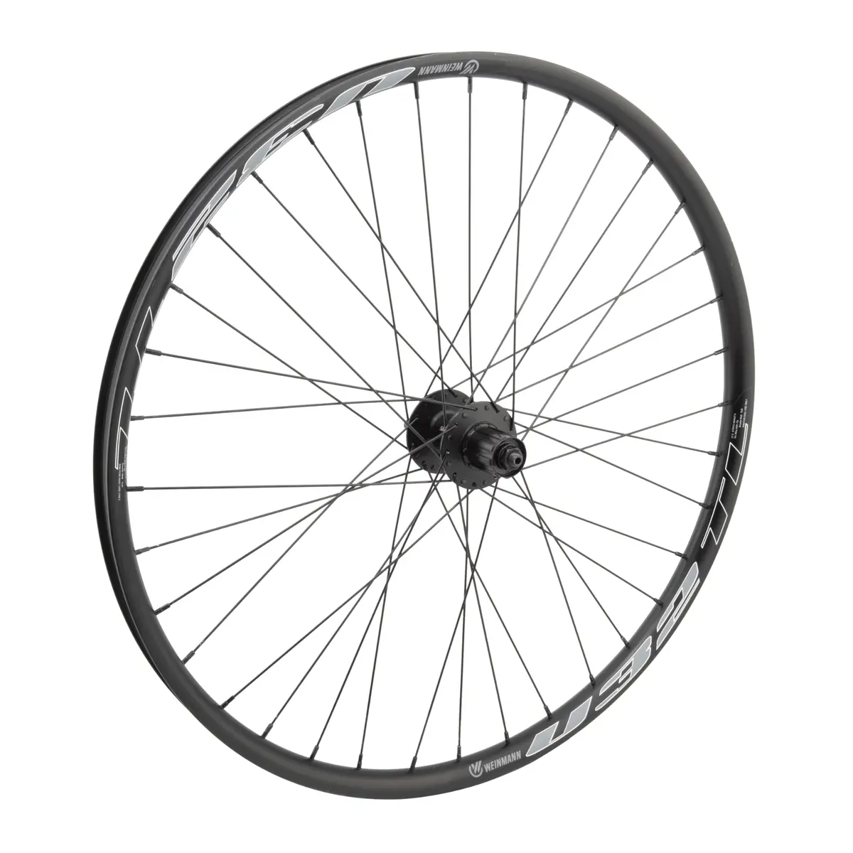 Weinmann U32tl Black 27.5-Inch Rear Qr Shimano Hg Type Tubeless 6-Bolt Disc Wheel 1