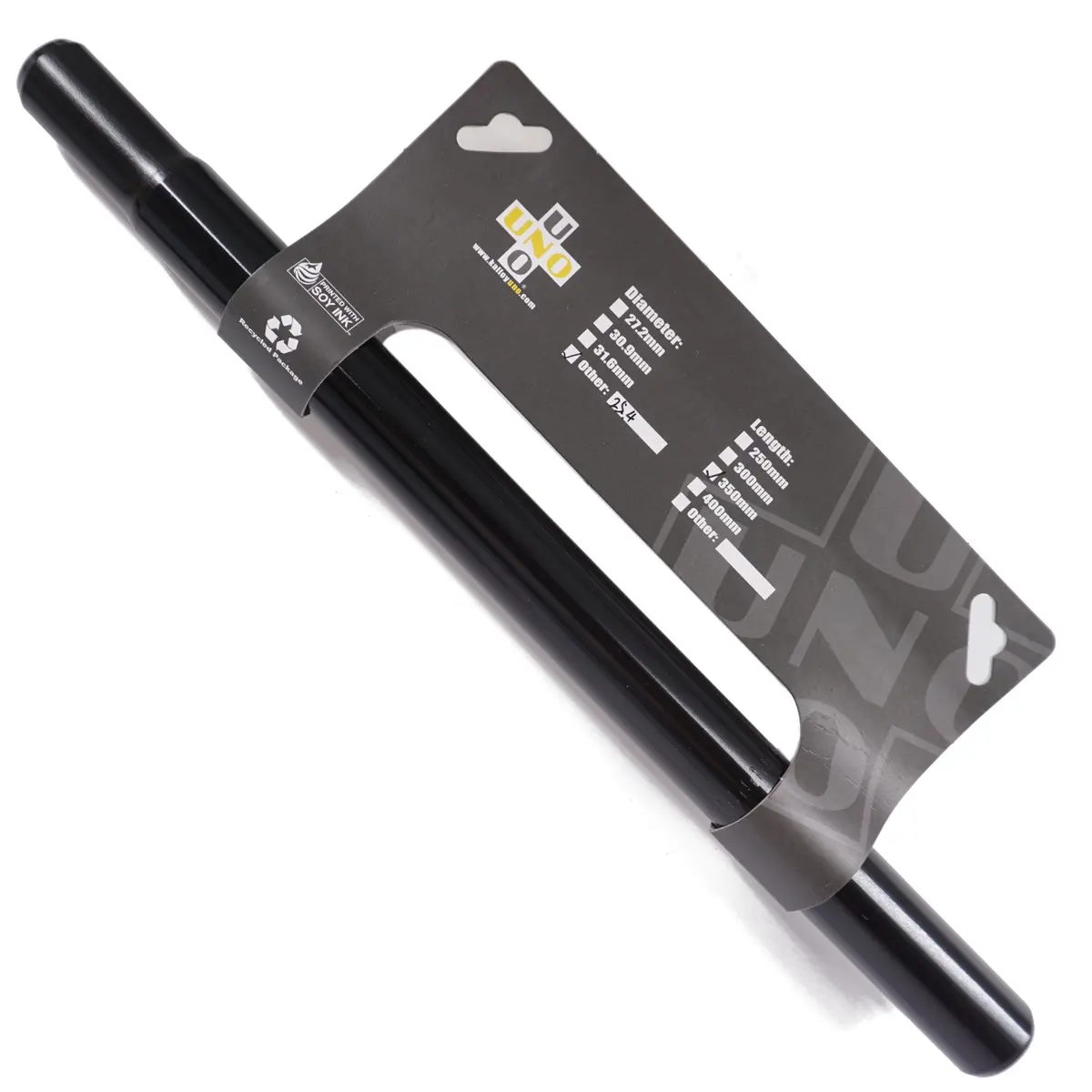 Kalloy Sp-200M Straight Seatpost 25.4X350mm 1