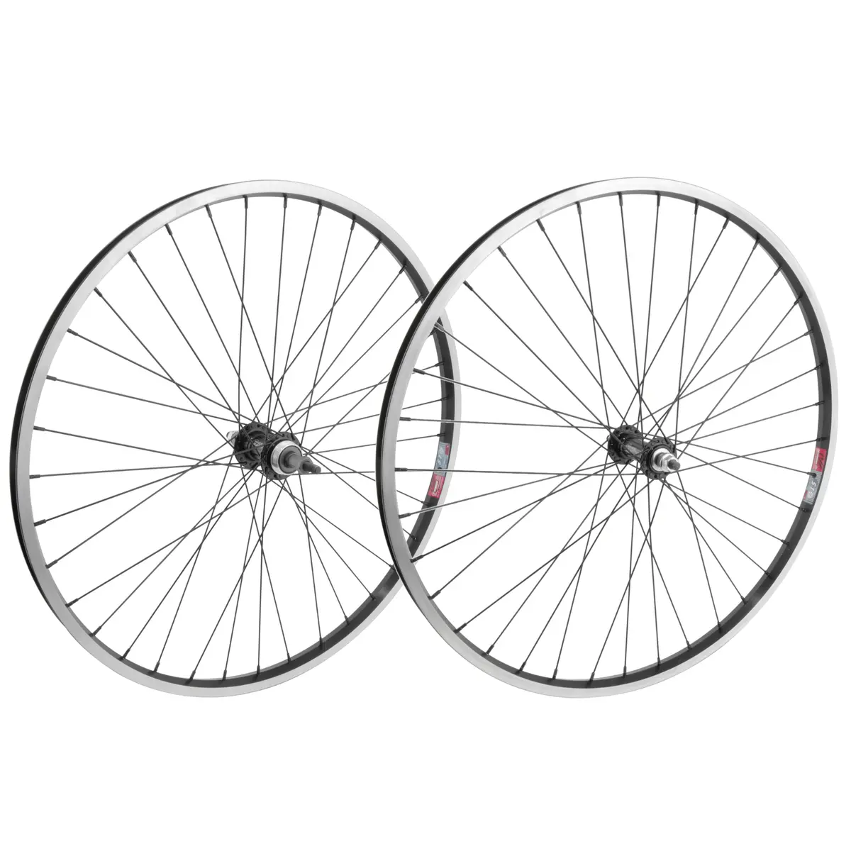 Wheelmaster Wheel Master 26-Inch Black 100Mm Front 135Mm Rear Bolt-On Freewheel Type Wheelset 1