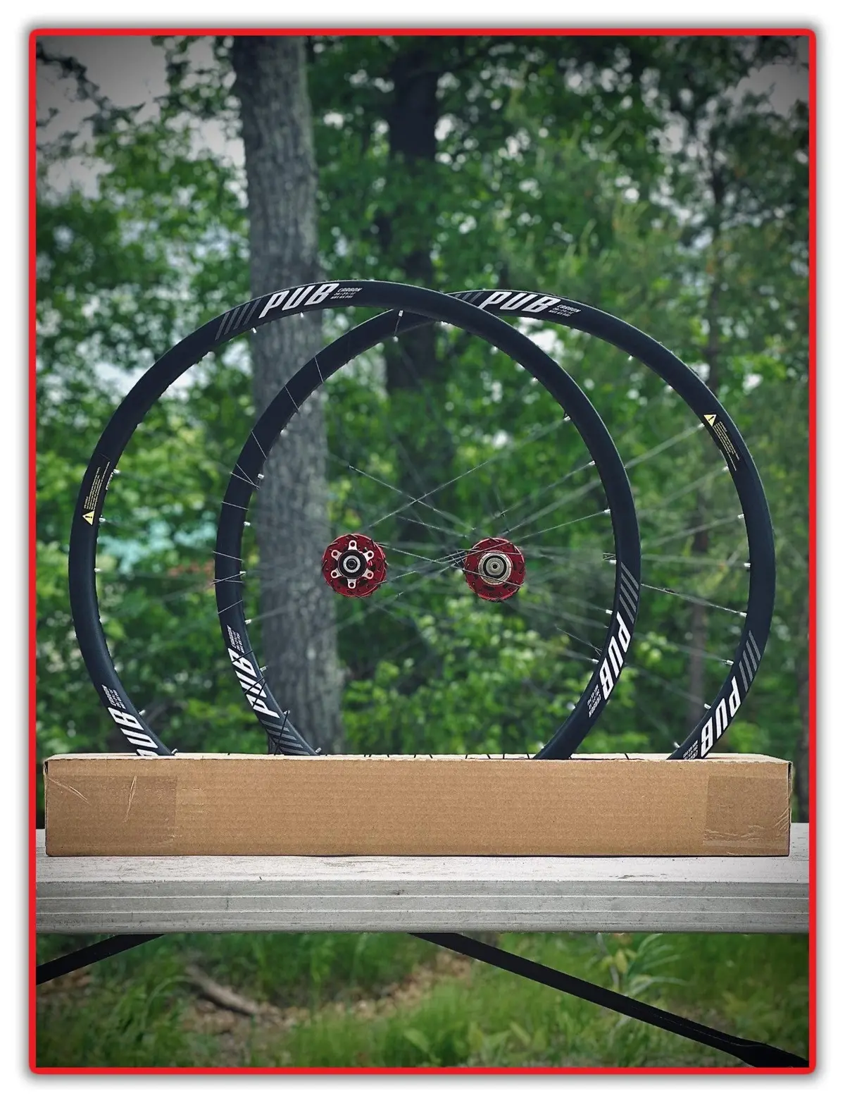 Pub Carbon 29Er 100Mm X 135Mm Qr Disc 32H Mtb Wheelset Fits Sram Xd 11-12Spd New 1