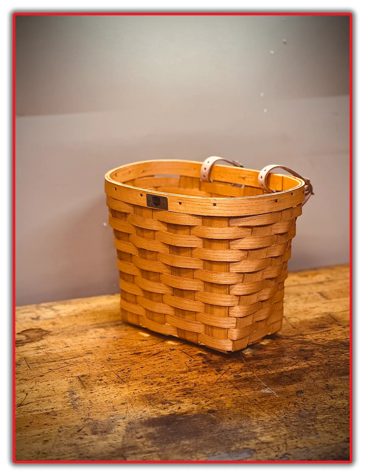 Detroit Bikes Handlebar Large Front Bicycle Walker Basket Honey By Peterboro 1