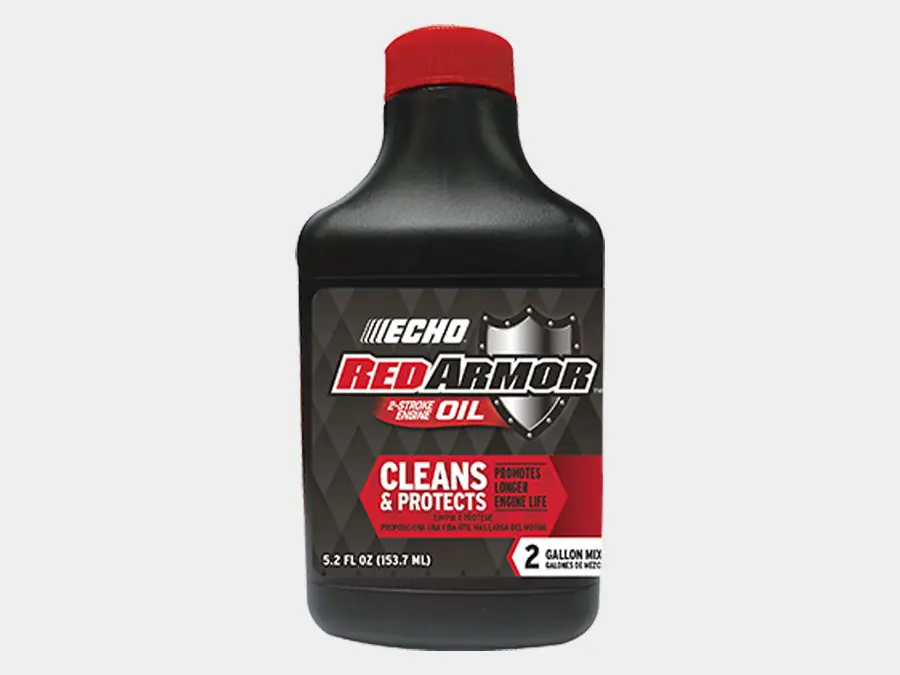 (24 Pack) 5.2 Oz: 2 Gallon Mix Echo Red Armor 2-Cycle Oil 6550002 2