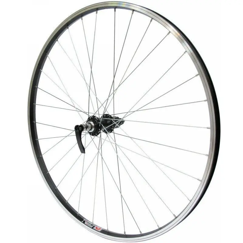 Alex X101 700C Black Hybrid Bike Hg Cassette Type Rear Wheel 1