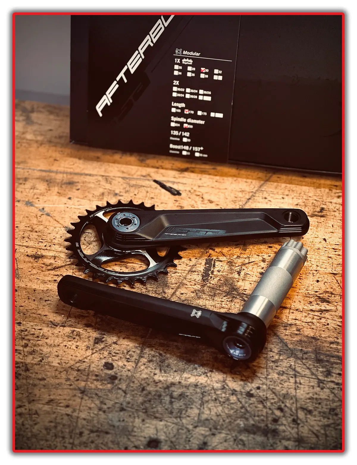 Fsa Afterburner 1X Modular Bb392evo Mountain Crankset 170Mm 11/12 Speed 30T 30Mm 1