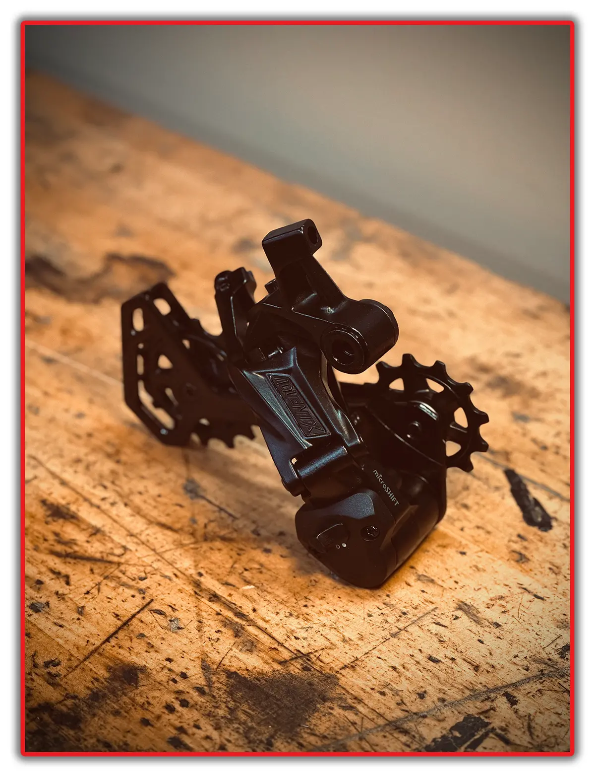 Microshift Advent X 10 Speed Rear Derailleur Rd-M6205gm Medium Cage W/Clutch New 1