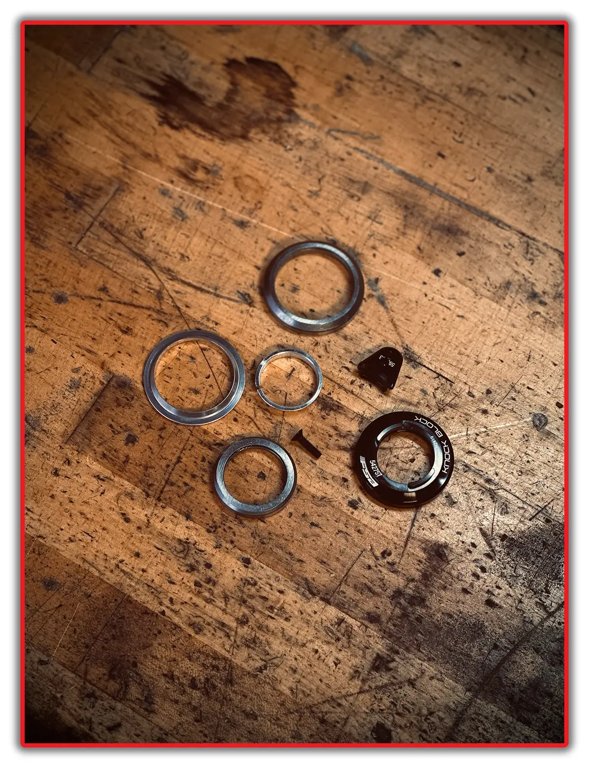 Fsa Is-2-Hbs Headset Assembly For Trek Knock Block Tapered 1-1/8" Black 1