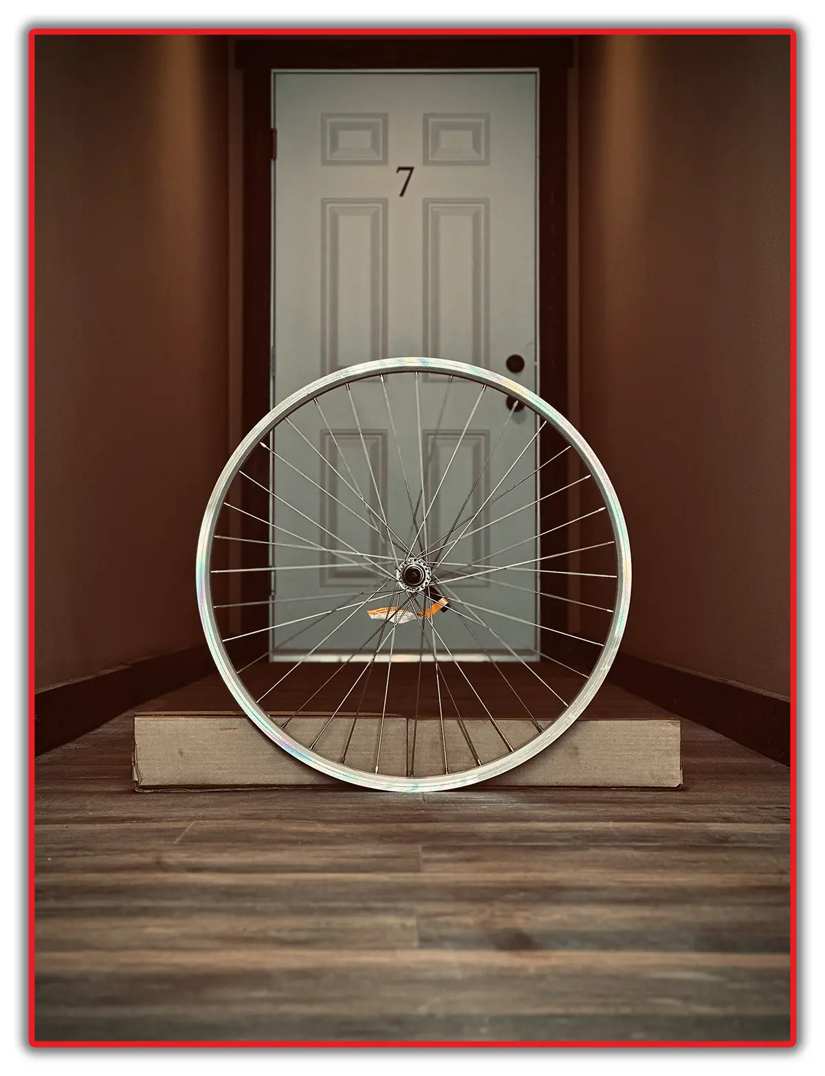 Qr Quick Release 26" Front Alloy Bike Bicycle Wheel  Rim Brake 36 Spokes 1