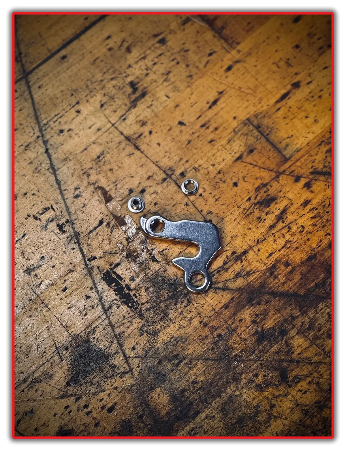 Derailleur Hanger #46 Raleigh, Haro, K2, Kona Nishiki Bike Derailleur Hanger 1