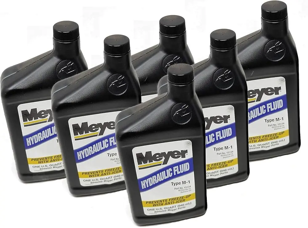 6 Quart Genuine Meyer Snow Plow Oil Hydraulic Fluid W/ Anti Icer 15487 15134 1