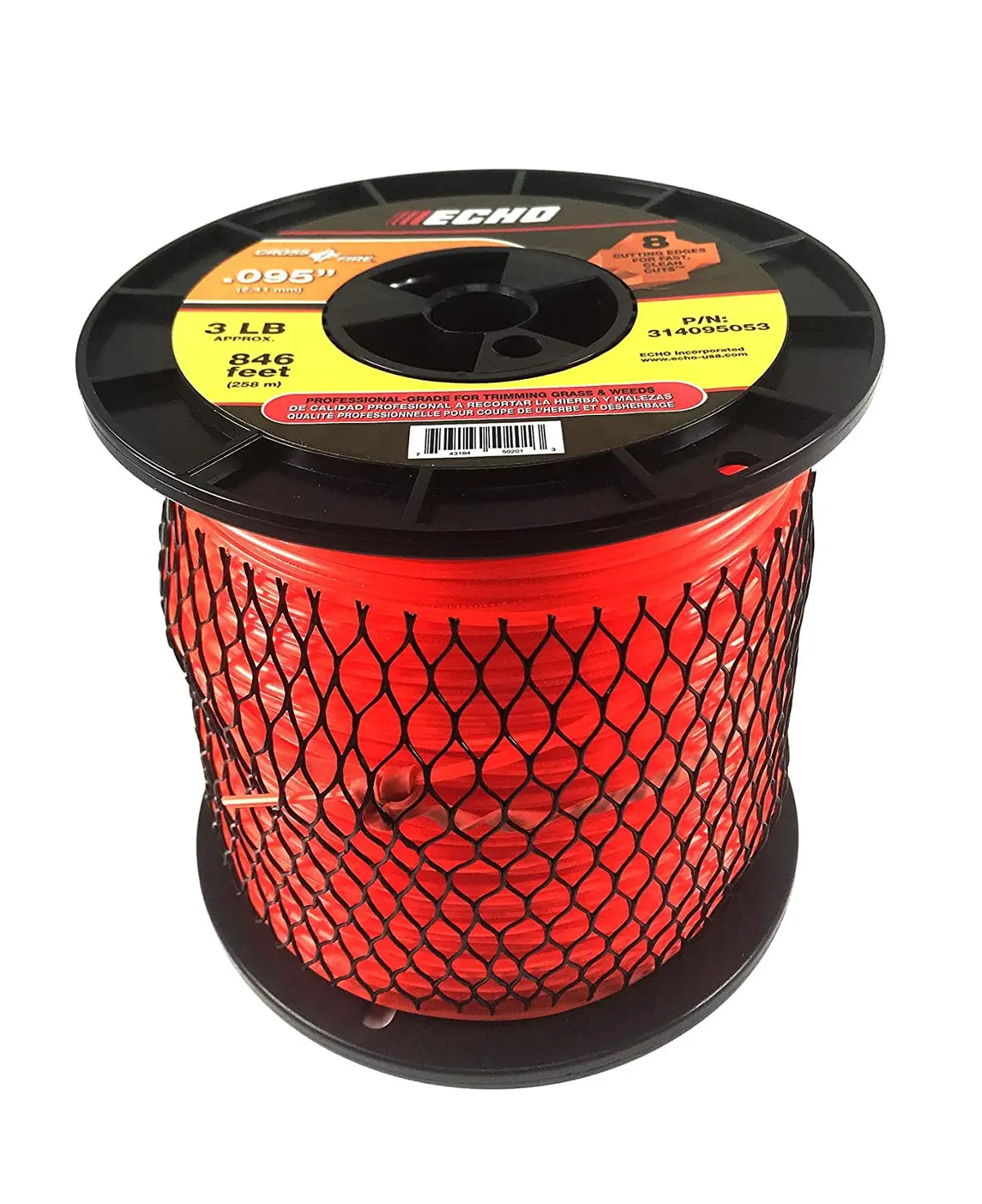 Echo Cross-Fire .095 Trimmer Line 3-Pound Spool (846 Feet) 314095053 1