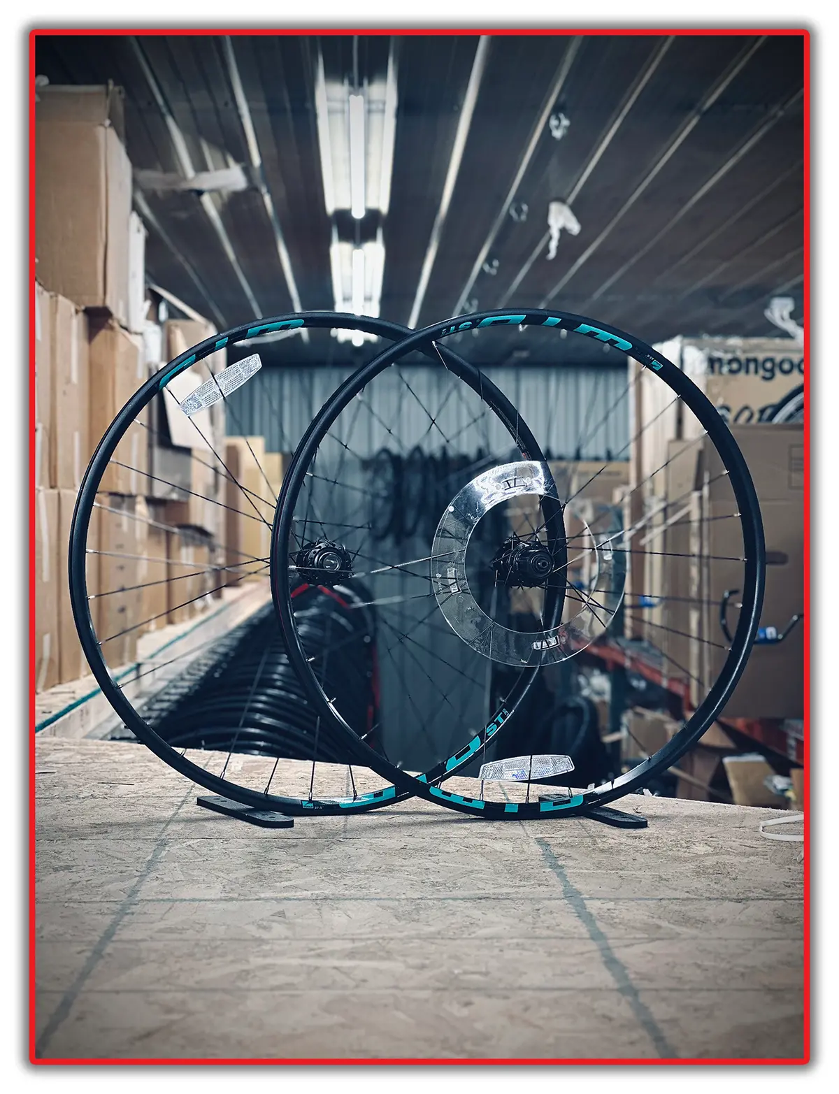 Wtb St I35 27.5" Mtb Front / Rear Wheelset 141Mm Qr / 110Mm Thru Axle Hg 12 Spd 1