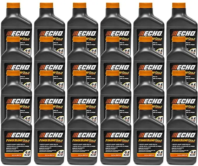 (24 Pack) 6.4Oz: 2.5 Gallon 2-Cycle Oil Mix Powerblend 6450025G Gold 1