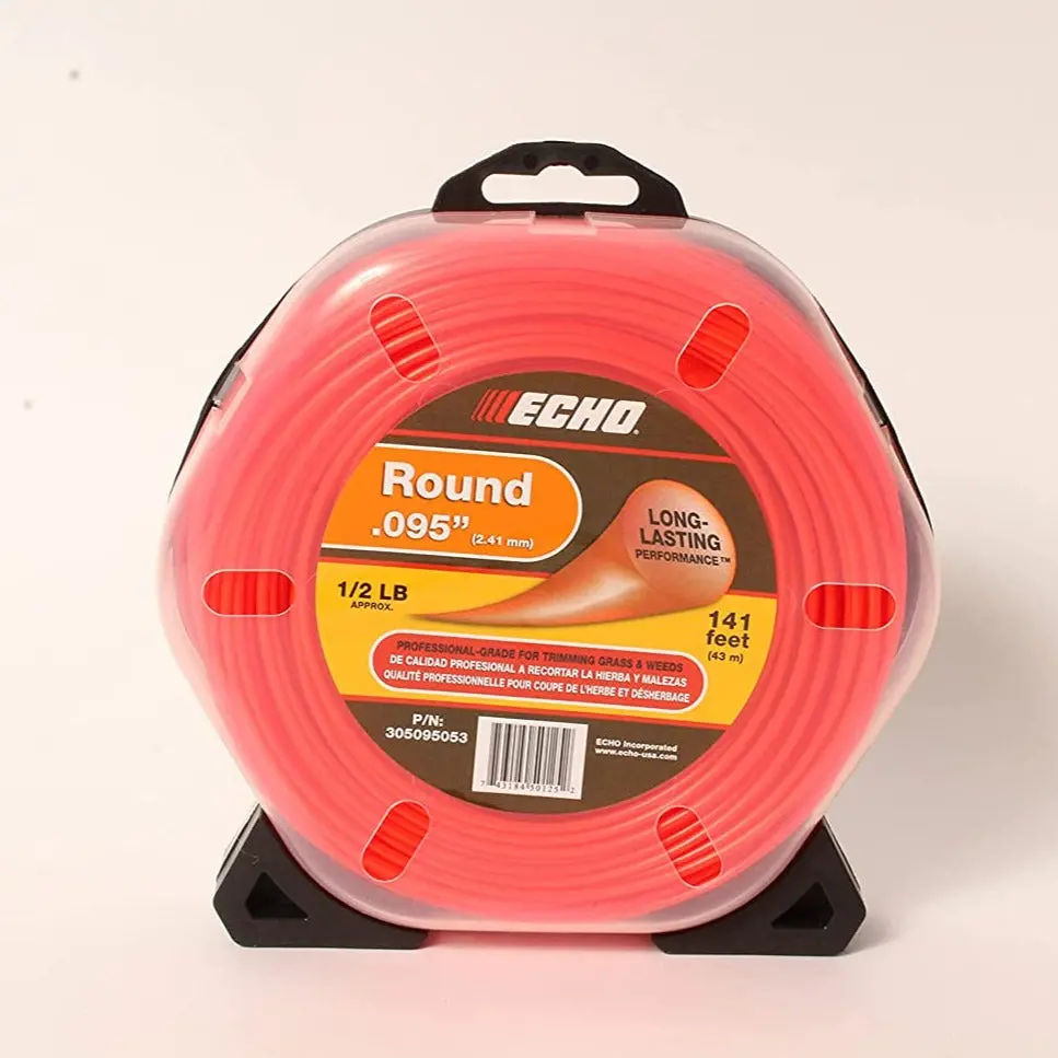 Echo Round .095 Trimmer Line 1/2-Pound Donut (141 Feet) 305095053 1