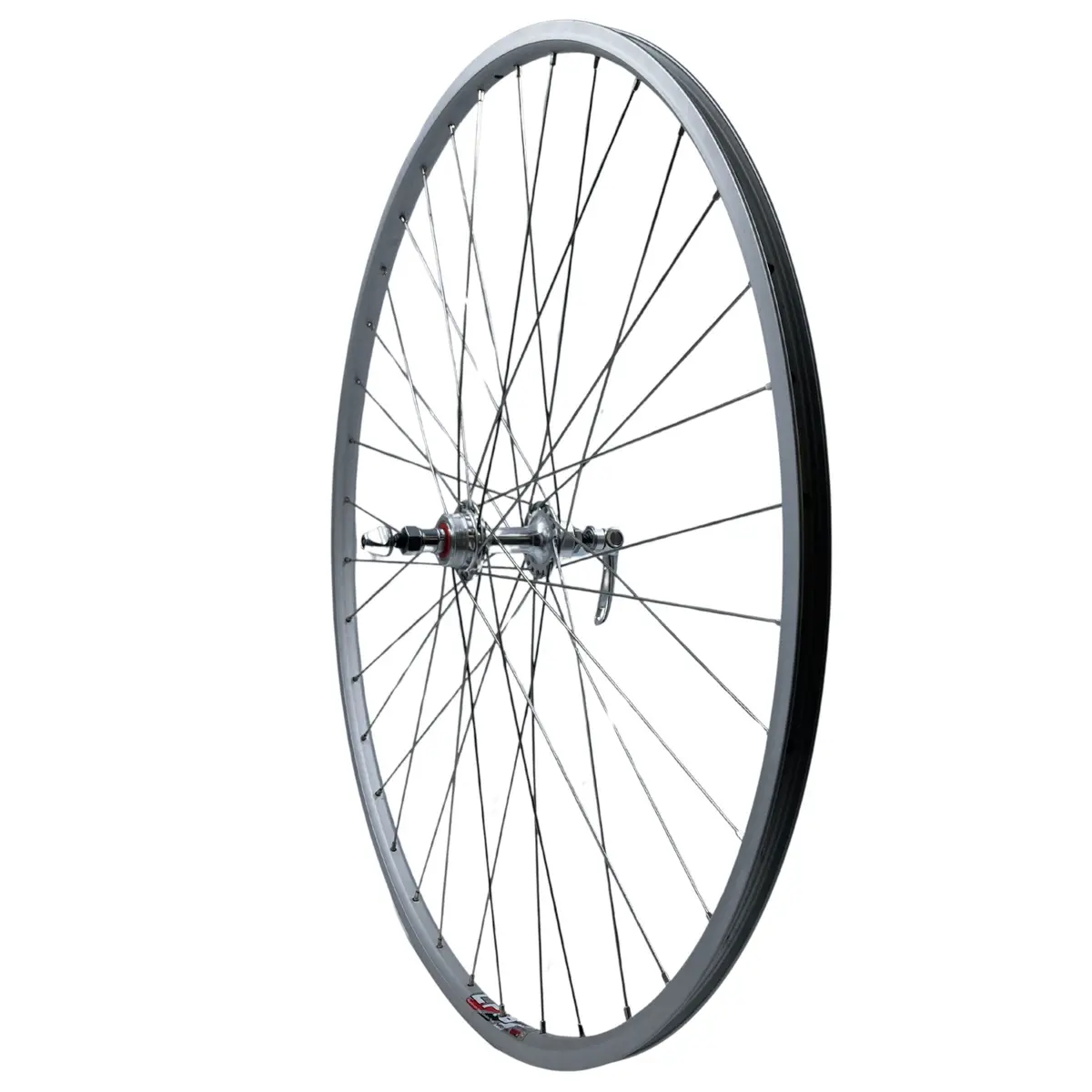 Weinmann Lp18 Silver 27-Inch 10X126 Rear Qr Sealed Bearing Freewheel Type Road Bike Wheel 1