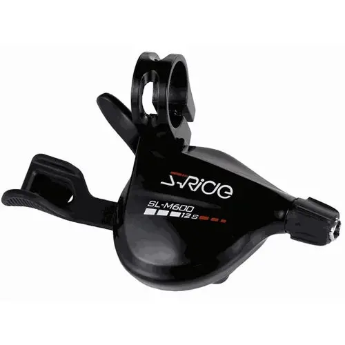 S-Ride Black Right Hand Sl-M600 12-Speed Trigger Shifter 1