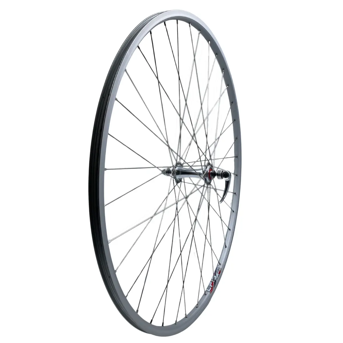 Weinmann Lp18 Silver 27-Inch 9X100 Front Qr Sealed Bearing Road Bike Wheel 1