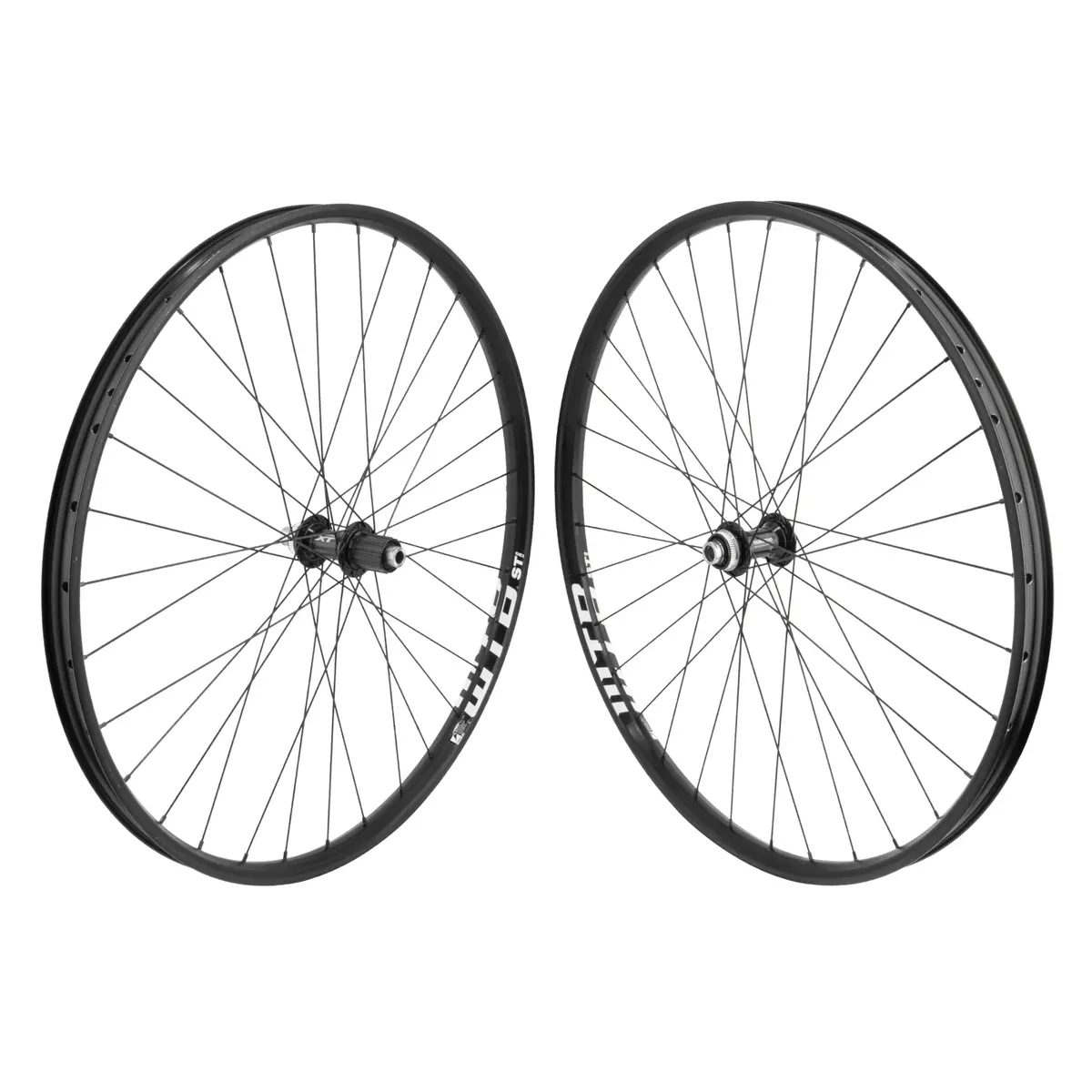 Wtb St Tcs I30 29-Inch 15X100 Ta Front 12X142 Ta Rear M8010 Hg Tubeless Centerlock Disc Wheelset 1
