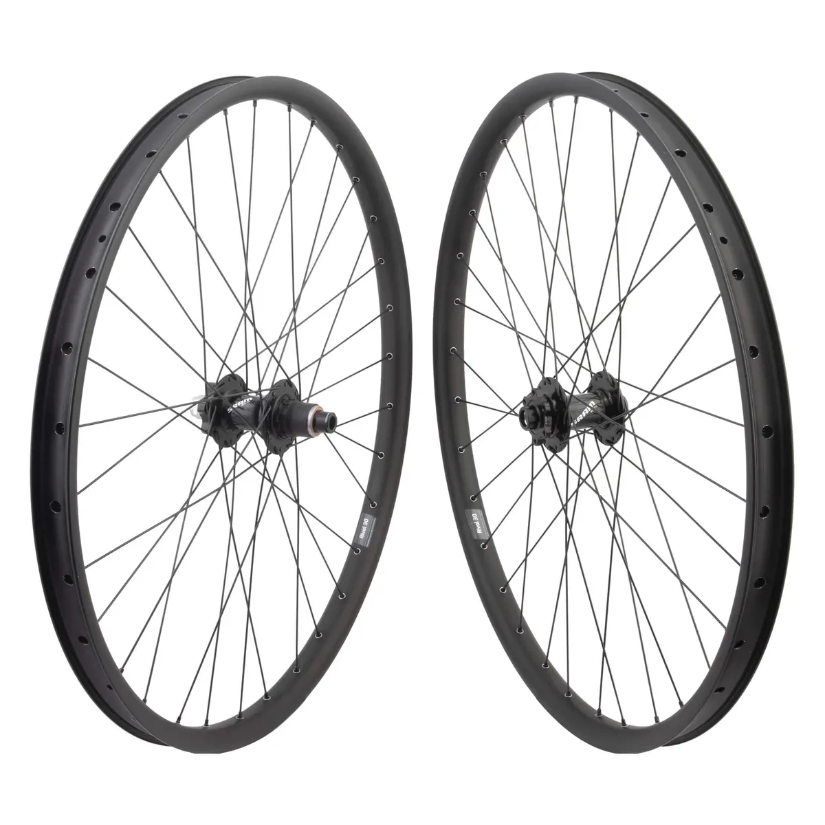 Ryde D-Rival30 27.5 15X100 Ta Front 12X142 Ta Rear Sram Mth 716/746 Xd Driver Tubeless 6-Bolt Wheelset 1