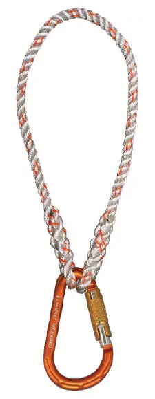 Spyder Prusik Runner With Carabiner 1/2" 1