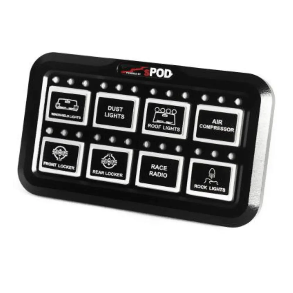 Spod - Add-On Hd Switch Panel 8-Circuit Systems – Universal 1