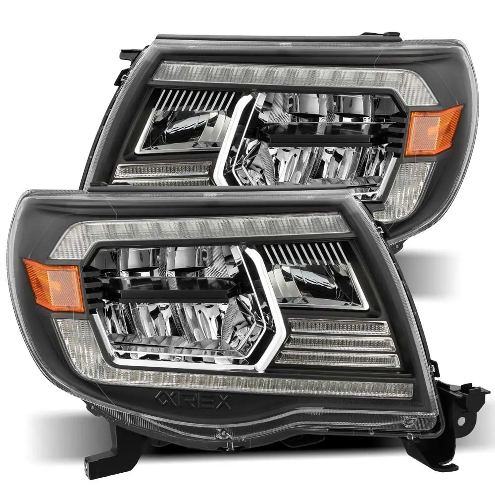 Alpharex - Luxx-Series Led Crystal Headlights - Toyota Tacoma (2005-2011) 1