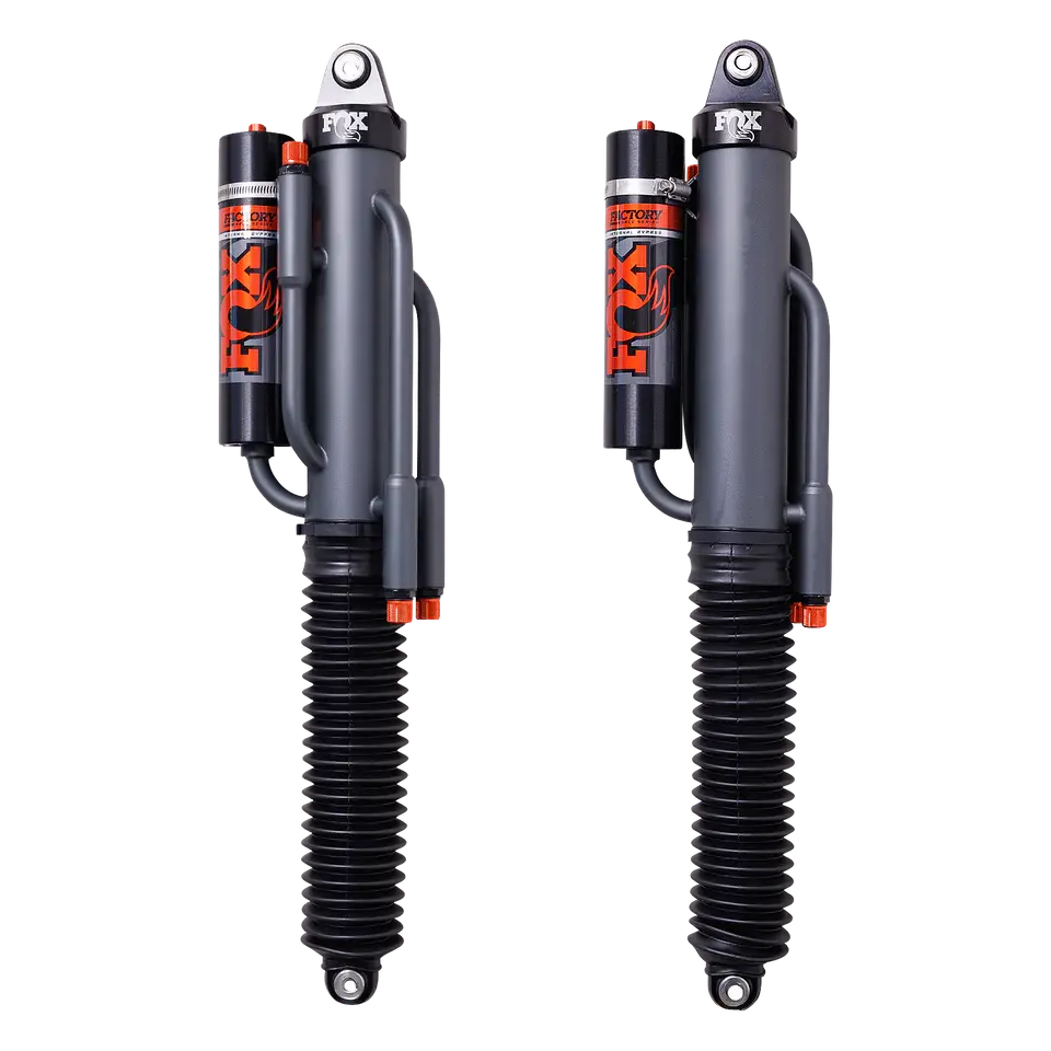 Fox Ford Raptor 3.0 Factory Series 11.48In. External Bypass P/B Rear Shock Set - Black/Zinc 1