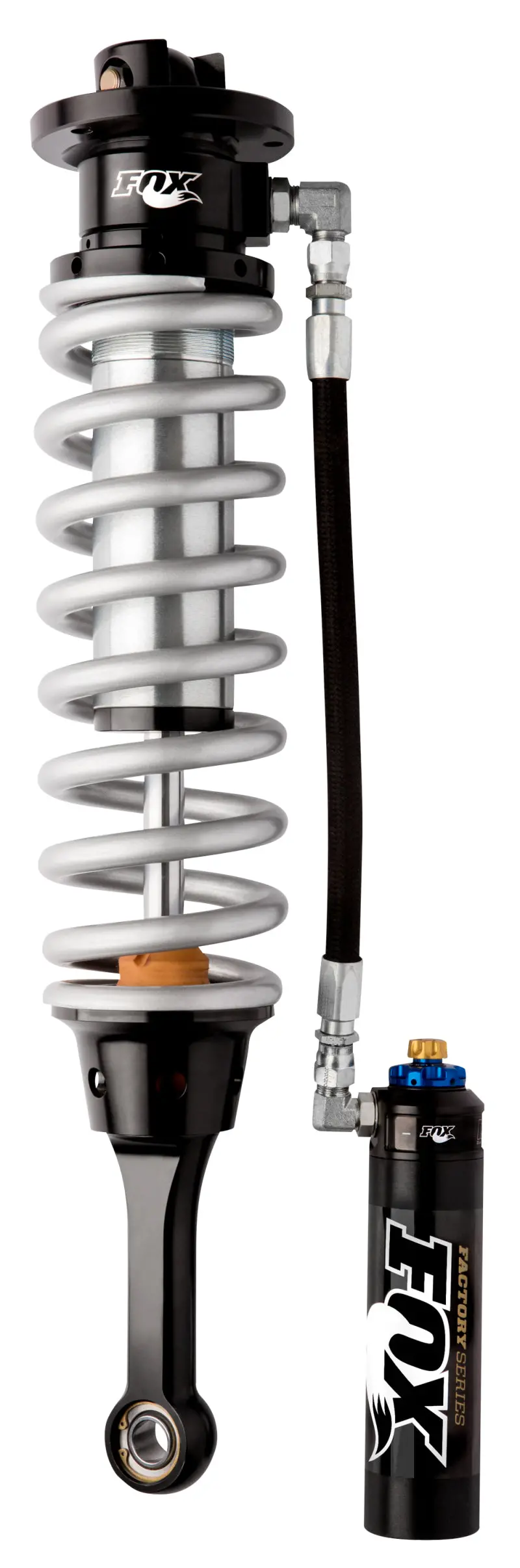Fox Ford Raptor 3.0 Factory Series 7.59In Int. Bypass Remote Res. Front Coilover Set Dsc Adj. - Blk 1
