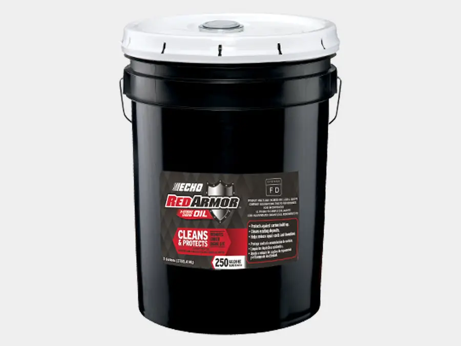 5 Gallon Bucket 2-Cycle Oil Mix Echo Red Armor 6550250 1