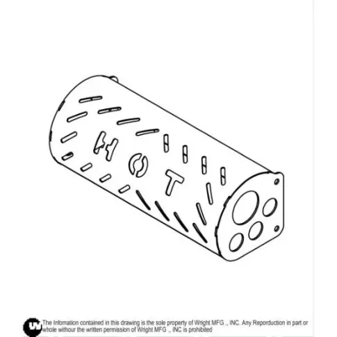 91410041 Wright Heat Shield 1