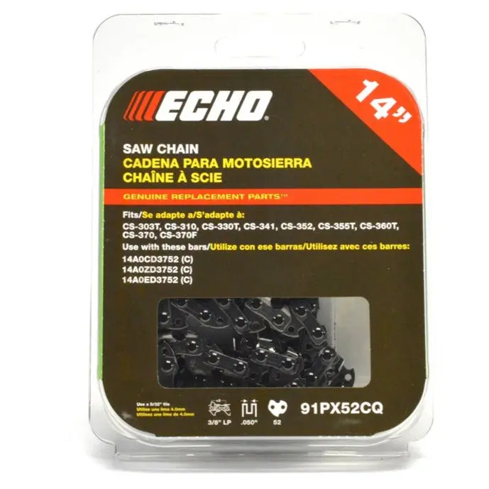 91Px52cq Genuine Echo 14" Chainsaw Chain 1