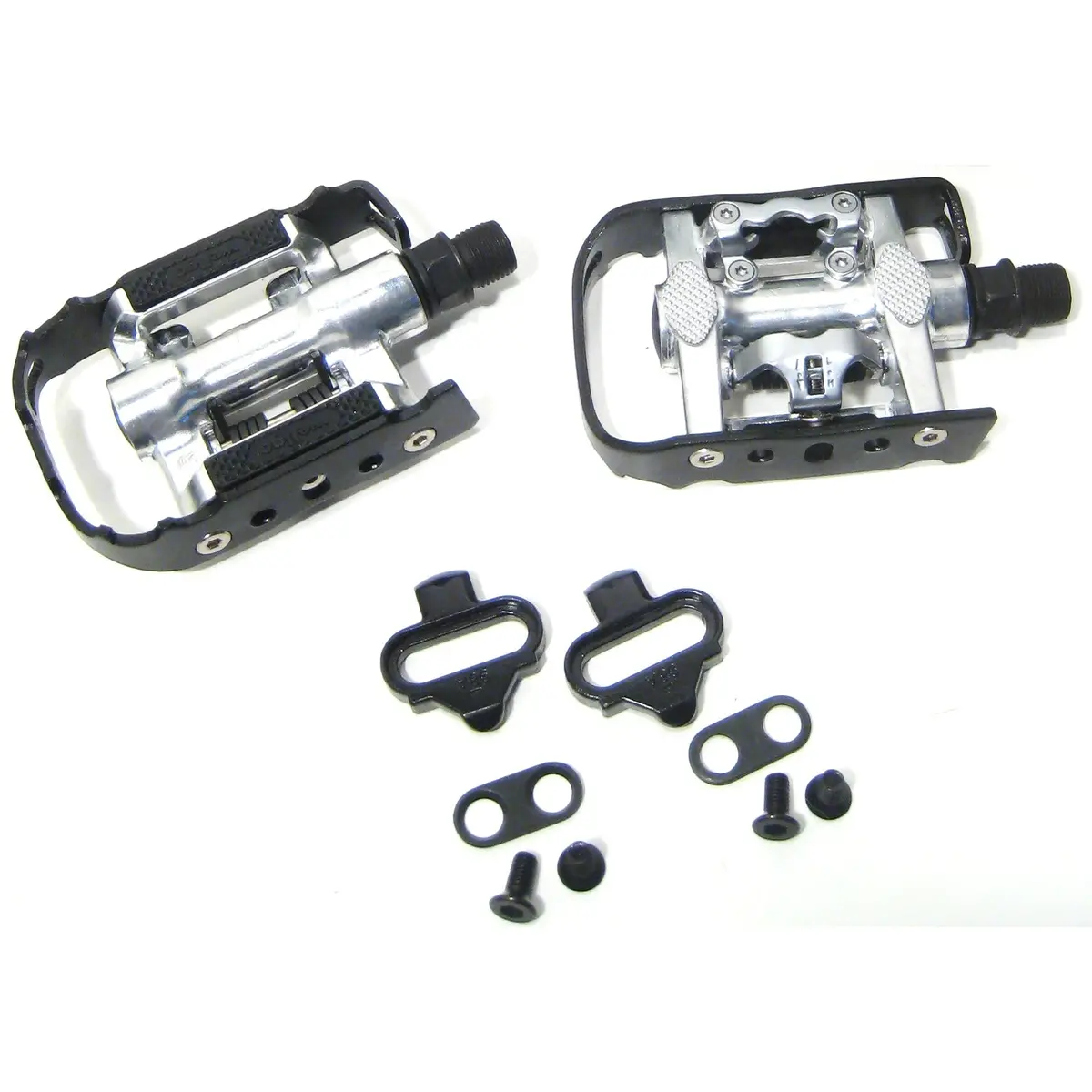 Wellgo C002 1 Side Spd Clipless / 1 Side Platform Pedals 1
