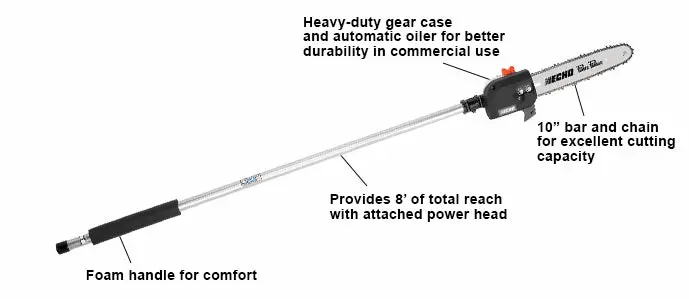 Echo Power Pruner 10" Pas Attachment 99944200532 1