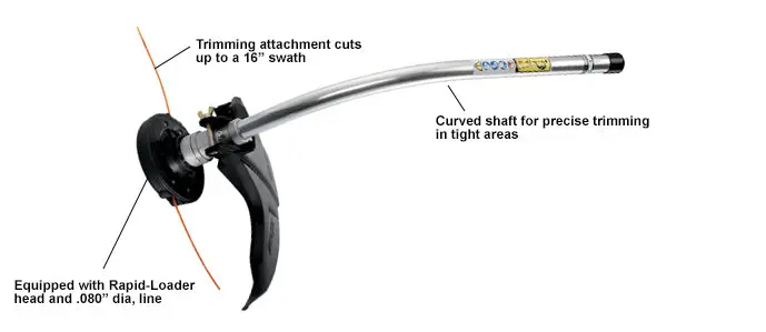 Echo Curved-Shaft Trimmer Pas Attachment 99944200615 1