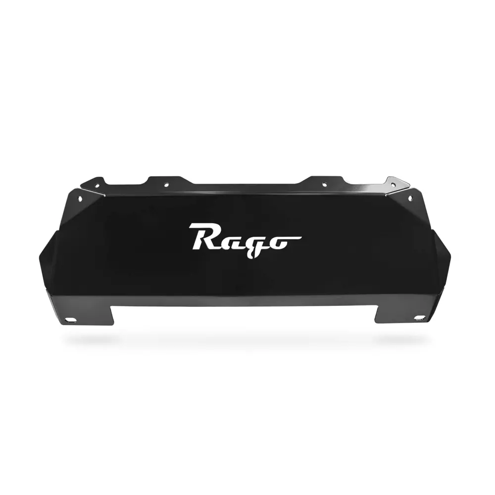Rago Fabrication - Skid Plate For Center Mount Front Bumper - Toyota Tacoma (2016-2023) 1