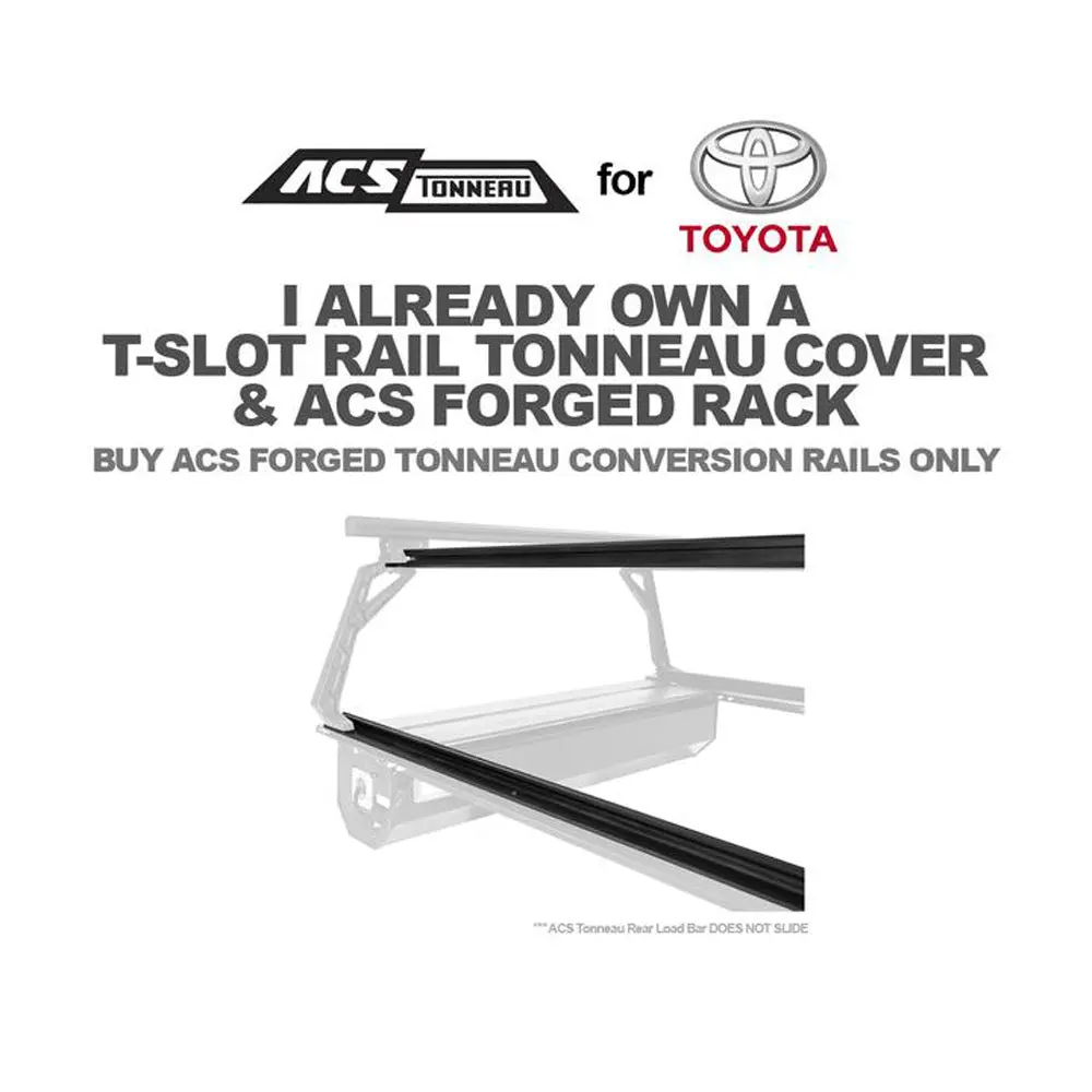 Leitner - Acs Forged Tonneau - Rails Only - Toyota 1