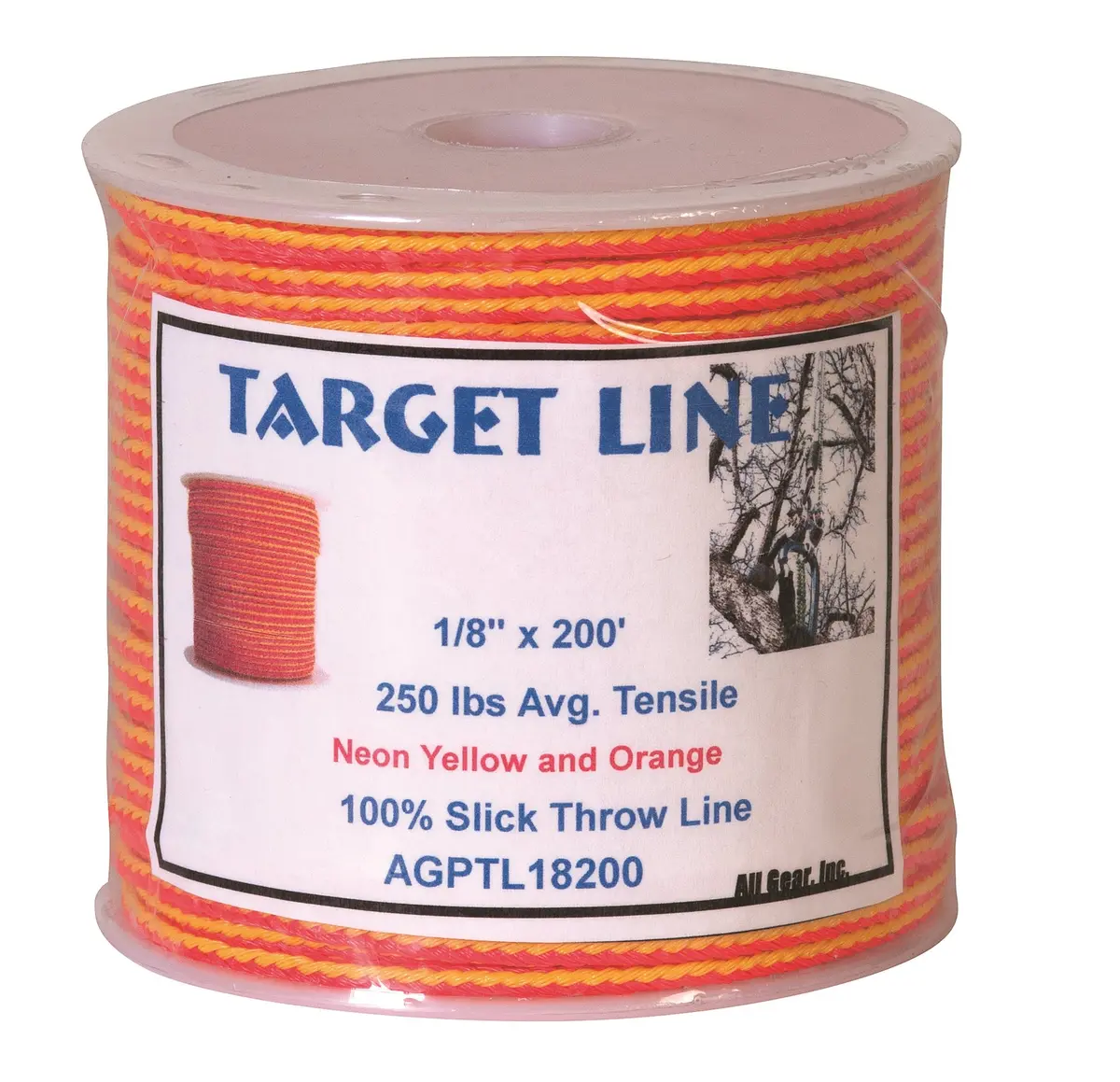 All Gear Target Throwline 1/8" 1