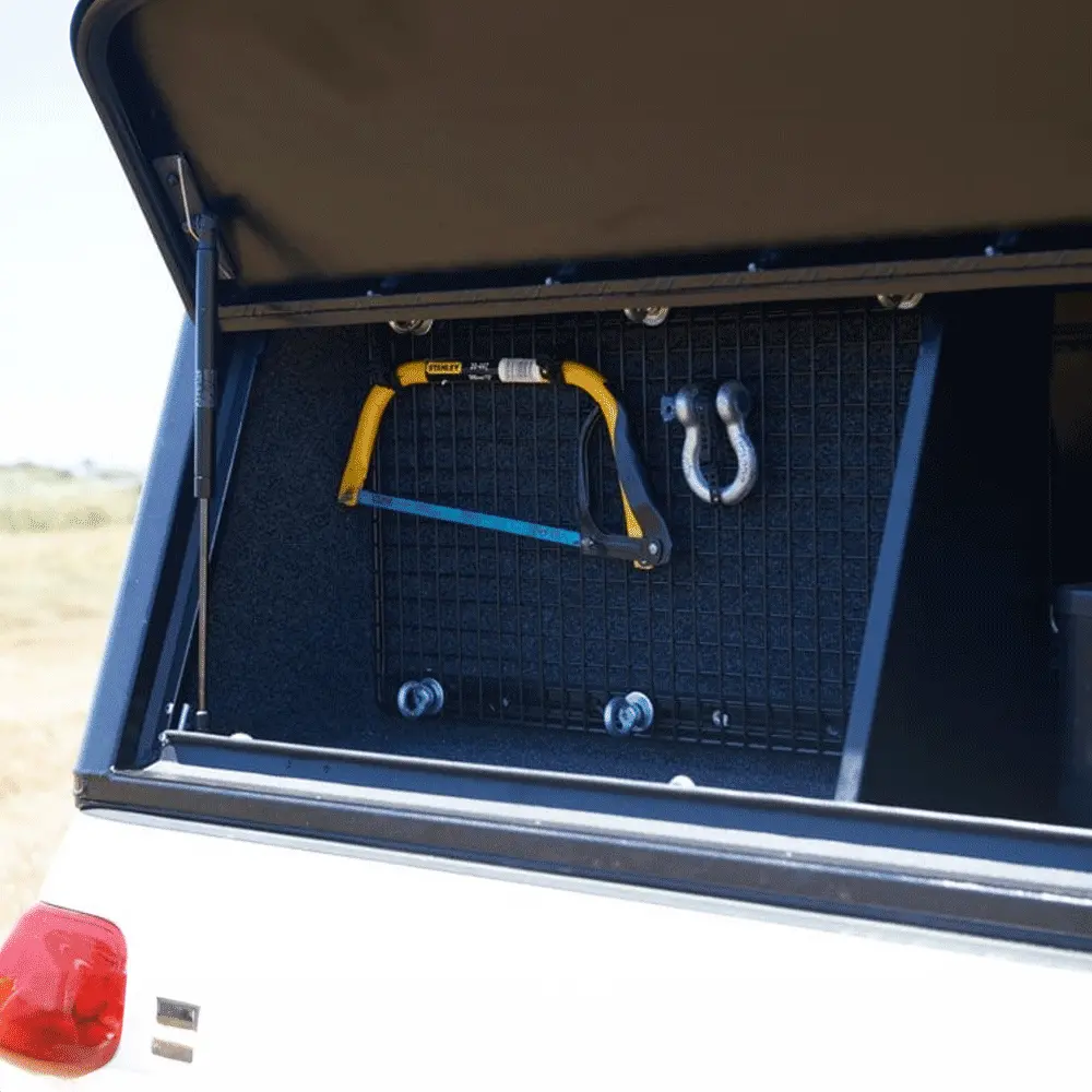 Alu-Cab - Canopy Cupboard With Mesh Grid 1
